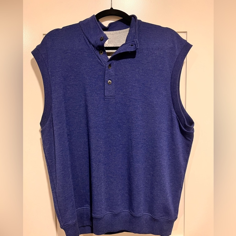 Fairway & Greene Tech blue golf vest